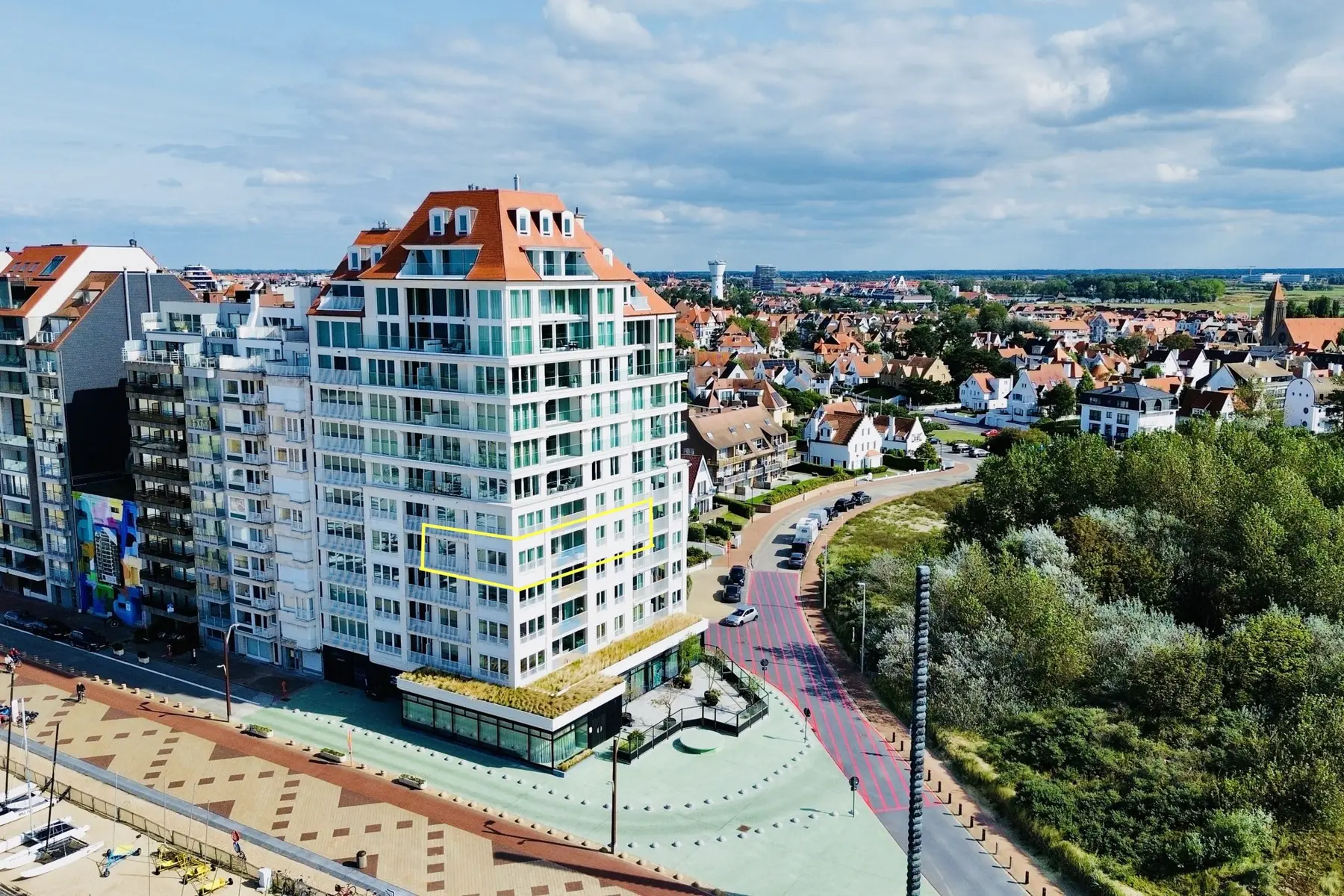 Cap Horn hoek, Gebouw in Duinbergen, foto 1